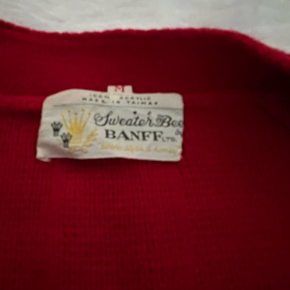 Vintage Cardigan sweater sz M - Picture 5 of 5
